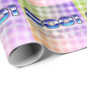 Papier Cadeau Porte-clés électronique 2001 (Coin rond)