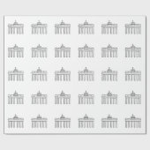 Papier Cadeau Porte de Brandebourg (Plat)