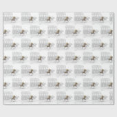 Papier Cadeau Porte de départ de la course de cheval (Plat)