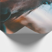 PAPIER CADEAU PORTRAIT CHEVAL (Coin)