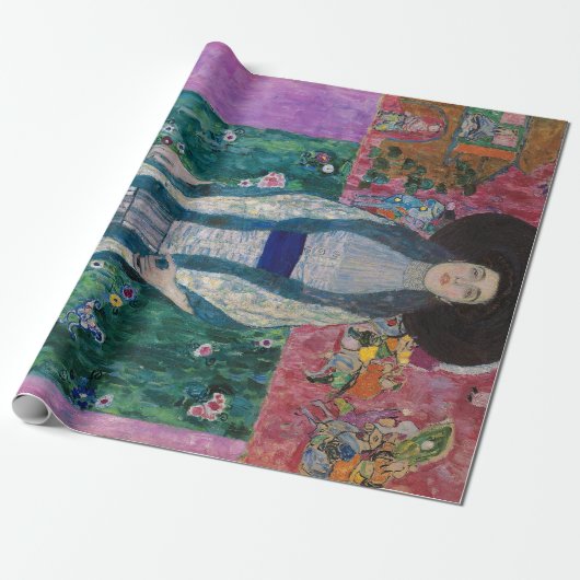Papier Cadeau Portrait d'Adèle Bloch Bauer, Gustav Klimt (Déroulé)