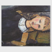 Papier Cadeau Portrait de Ceroni, Modigliani (Plat)