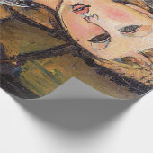 Papier Cadeau Portrait de Ceroni, Modigliani (Coin)