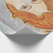 Papier Cadeau Portrait de femme, Modigliani (Coin)