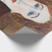 Papier Cadeau Portrait de femme, Modigliani (Coin)