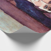 Papier Cadeau Portrait de femme, Modigliani (Coin)