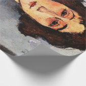 Papier Cadeau Portrait de Jeune Femme, Modigliani (Coin)