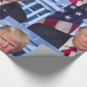 Papier Cadeau Portrait officiel de Donald Trump (Coin)