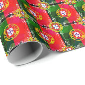 Papier Cadeau Portugal (Coin rond)