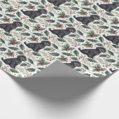 Papier Cadeau Portuguese Water Dog Christmas Wrapping Paper (Coin)