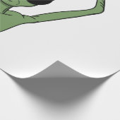 Papier Cadeau Pose du cœur extraterrestre (Coin)