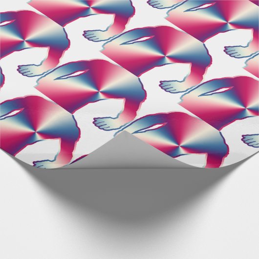 Papier Cadeau Posing (Coin)