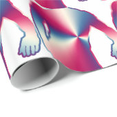 Papier Cadeau Posing (Coin rond)