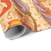 Papier Cadeau Positano Floral Grande Recoleta (Coin rond)