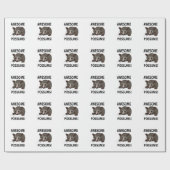 Papier Cadeau PosSommes Des Possum Drôle (Plat)