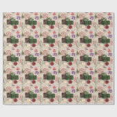 Papier Cadeau Postage christmas (Plat)