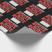 Papier Cadeau Postal Worker Funny Mail Carrier (Coin)