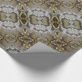 Papier Cadeau poster de animal cool motif de serpent python (Coin)