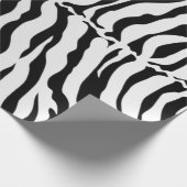 Papier Cadeau Poster de animal Des Tiges Noir Et Blanc (Coin)