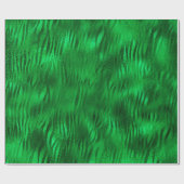 Papier Cadeau Poster de animal Emerald Green Glam (Plat)
