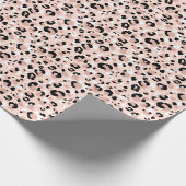 Papier Cadeau Poster de animal Léopard Abstrait moderne (Coin)
