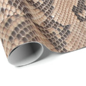 Papier Cadeau Poster de animal Snakeskin (Coin rond)