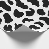 Papier Cadeau Poster de animal, Vache Imprimer Motif cadeau, Ani (Coin)