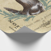 Papier Cadeau Poster de la page de découpage de la volaille (Coin)