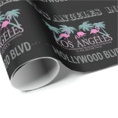Papier cadeau Poster Hollywood Blvd. (Coin rond)