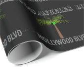 Papier cadeau Poster Hollywood Blvd. (Coin rond)