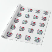 Papier Cadeau Pot à thé Kawaii Moroccan Mint Sticker (Déroulé)