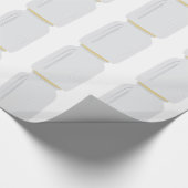 Papier Cadeau Pot de maçon (Coin)