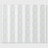 Papier Cadeau Pot de maçon (Plat)