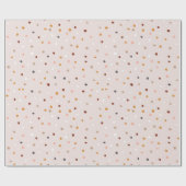 Papier Cadeau Pot de polka Cute Pastel (Plat)