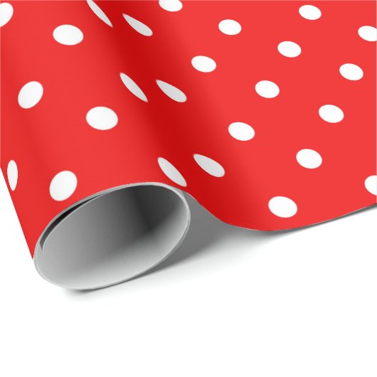 Papier Cadeau Pot rouge (Coin rond)