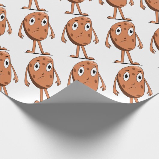 Papier Cadeau Potato triste (Coin)