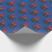 Papier Cadeau Potion d'amour des coeurs (Coin)