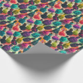 Papier Cadeau Potions d'Alchimie Magique D&D Fantaisie Élixir (Coin)