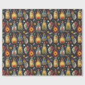 Papier Cadeau Potions magiques (Plat)