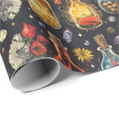 Papier Cadeau Potions magiques (Coin rond)