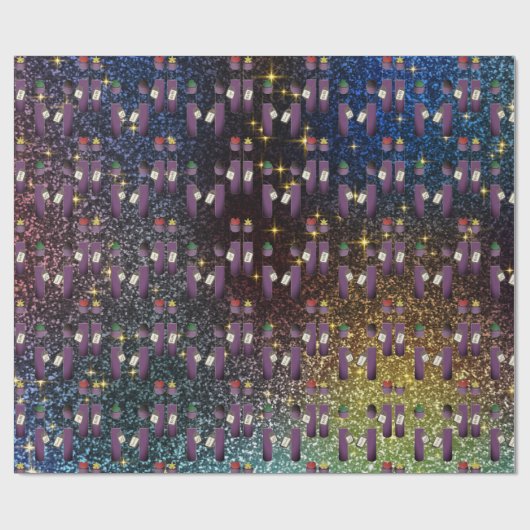 Papier Cadeau Potions magiques (Plat)