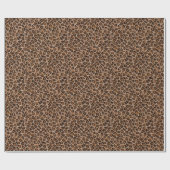 Papier Cadeau Pots de léopard Fourrure Jaguar Animal Chat peau M (Plat)