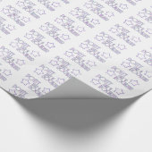 Papier Cadeau Potty comme une rock star (Coin)