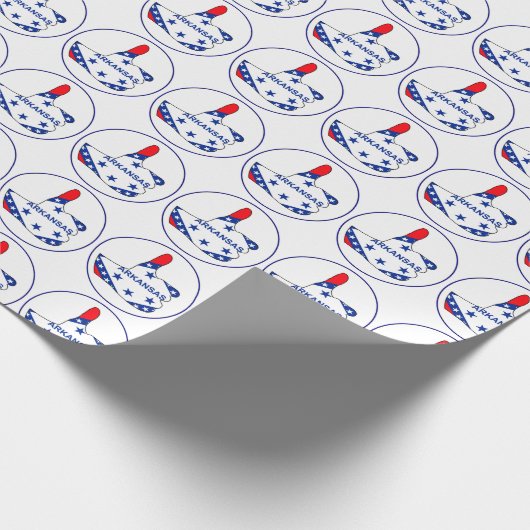 Papier Cadeau Pouce vers le haut Arkansas (Coin)