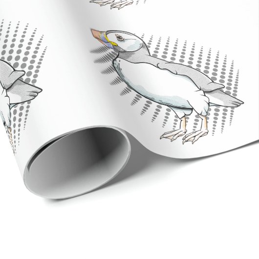 Papier Cadeau Pouffine vectorielle mûre (Coin rond)