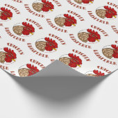 PAPIER CADEAU POULET (Coin)