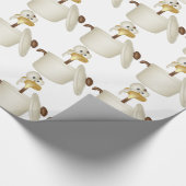 Papier Cadeau Poulet en soupe (Coin)