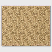 PAPIER CADEAU POULET ENVELOPPANT PAPPER (Plat)