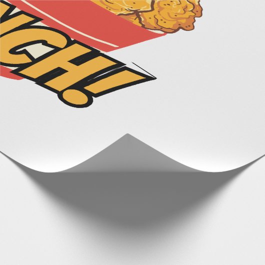 Papier Cadeau poulet frit (Coin)