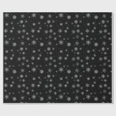 Papier Cadeau Poulet (noir) (Plat)